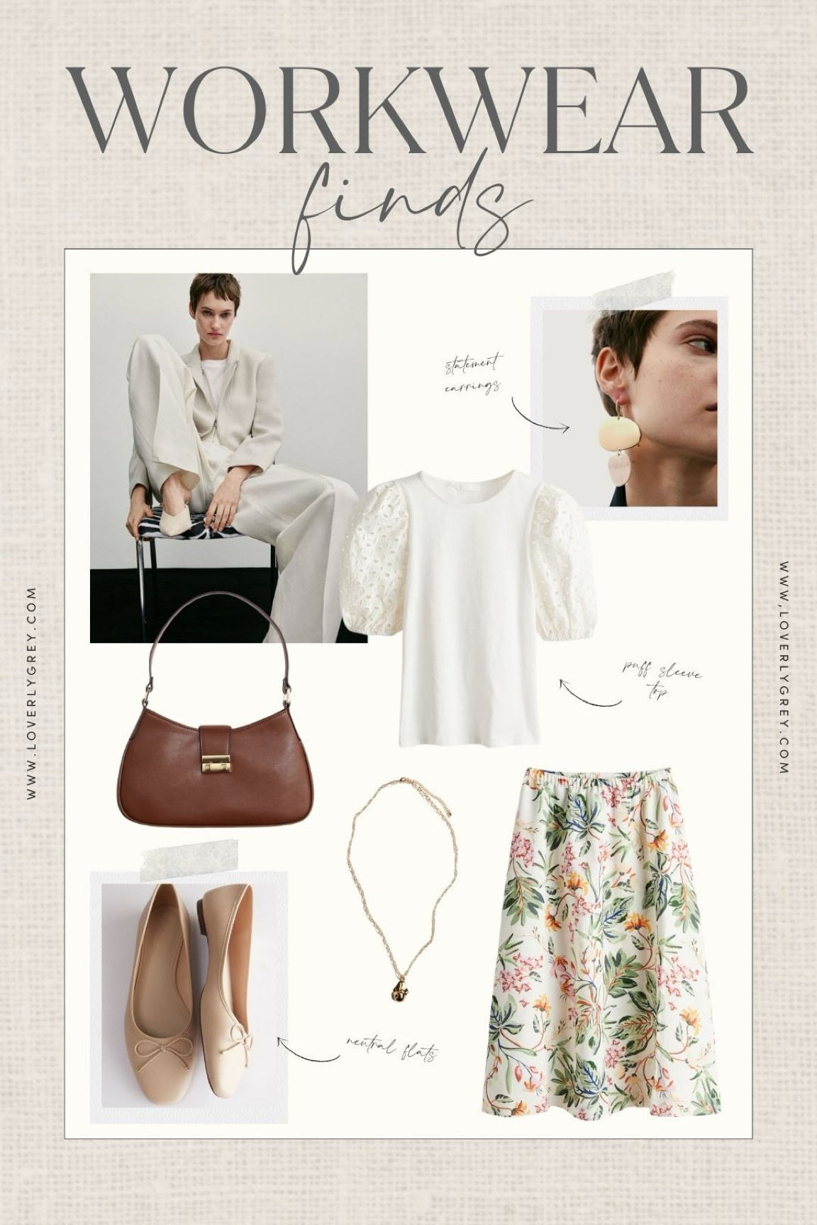 Workwear spring finds. This eyelet puff sleeve top and floral skirt and perfect for a colorful spring look. Loverly Grey, spring workwear 

#LTKWorkwear #LTKSeasonal #LTKStyleTip