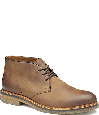 Johnston & Murphy Men's Calder Leather Chukka Lace Up Boots | Dillard's | Dillard's