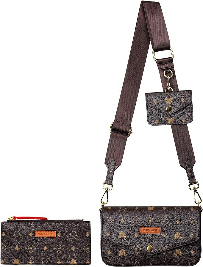 Small Crossbody Bags for Women | 3-Piece Set | Trendy Drawstring Shoulder Bag | Luxury Leather Ha... | Amazon (US)