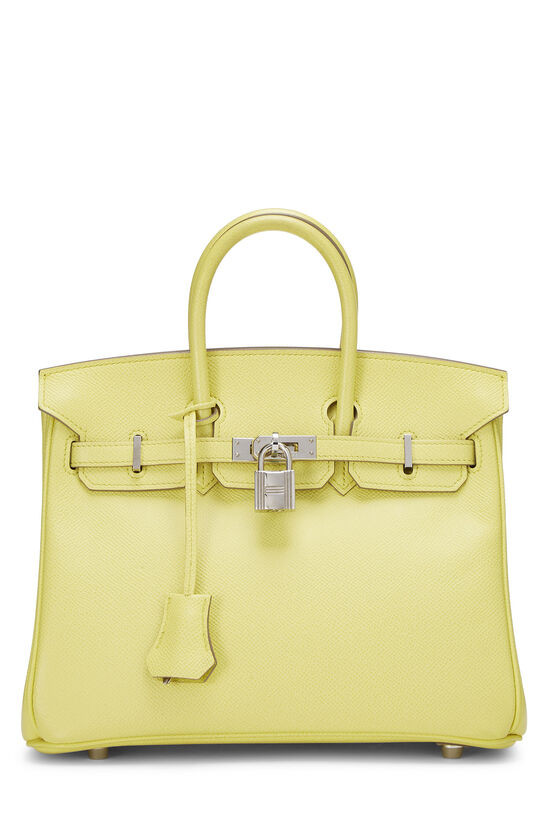 Lime Epsom Birkin 25 | What Goes Around Comes Around