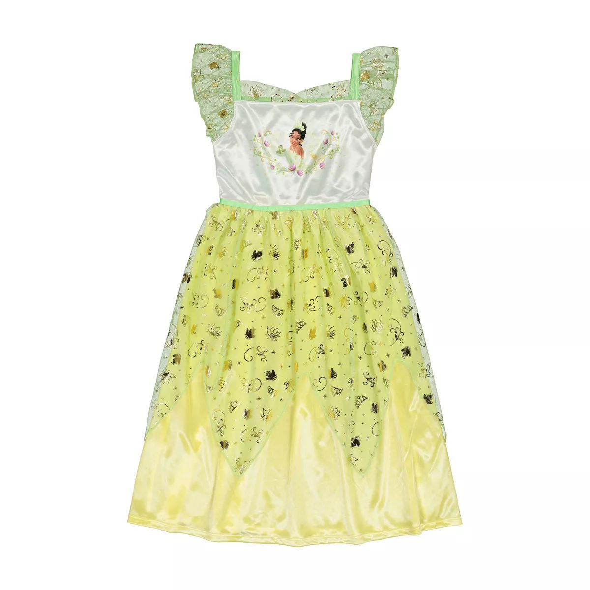 Toddler Girl Disney Princess "Love Princess Tiana" Fantasy Nightgown | Kohl's