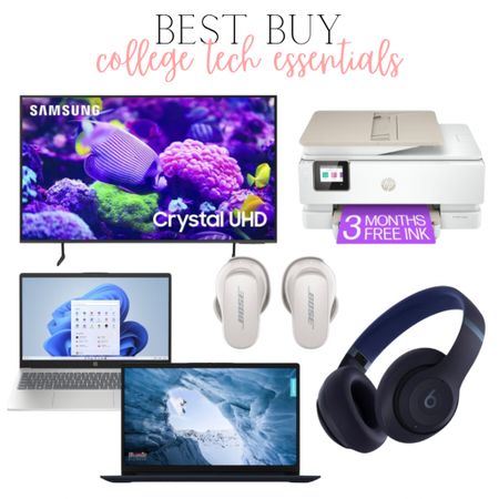 It’s officially back-to-school season! #ad If you have a recent grad heading off to college in the fall, head to Best Buy to ensure they have all the tech they need for a successful first year. From laptops for studying to TVs that make their space feel like home, Best Buy has everything they need! #BestBuyPaidPartner 


#LTKFindsUnder50 #LTKHome #LTKFindsUnder100