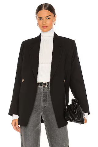 ANINE BING Kaia Blazer in Black from Revolve.com | Revolve Clothing (Global)