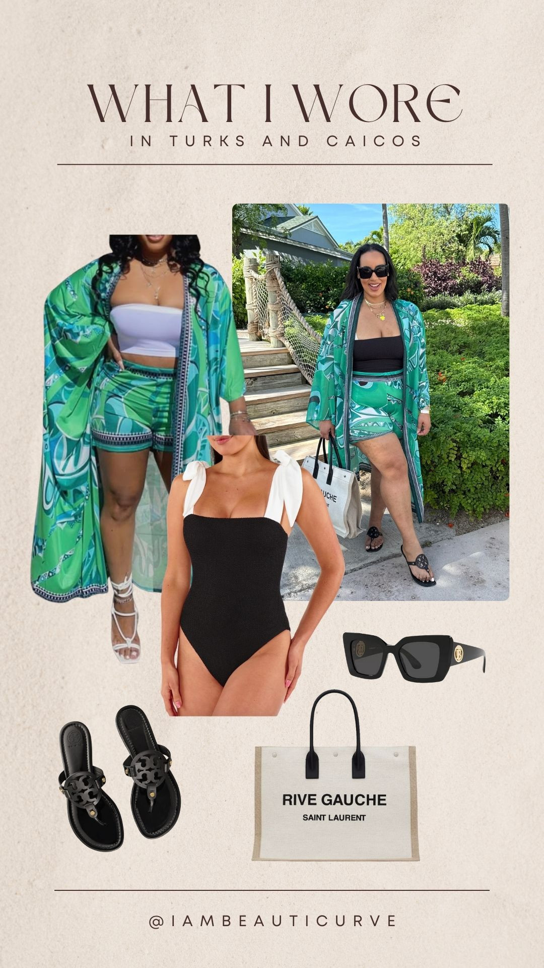 Turks and Caicos Outfit 🩱 The perfect swimsuit + cover up for a beach vacation! 

 #LTKStyleTip #LTKPlusSize #LTKSwim