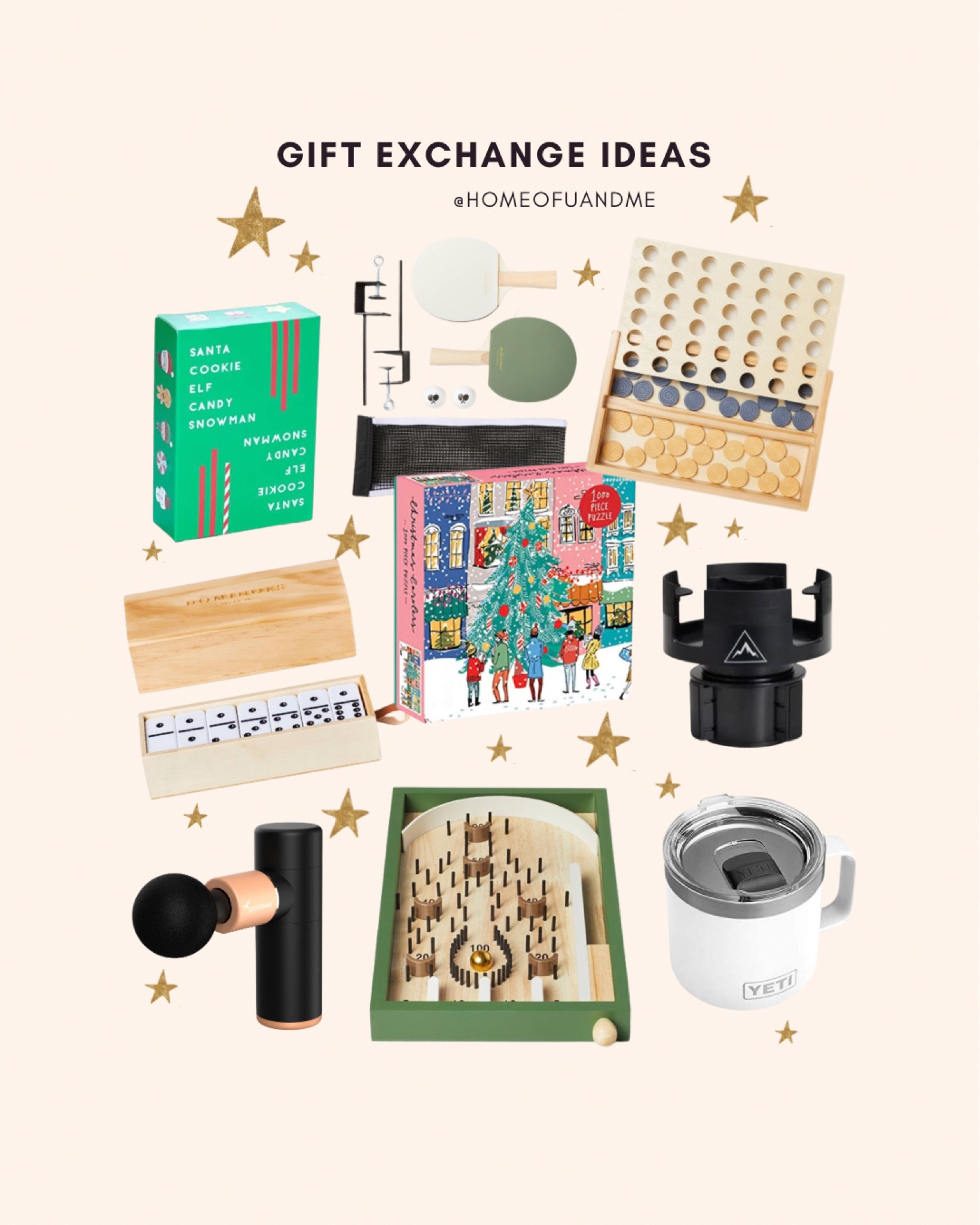 Gift exchange ideas ✨🎁 #games #coffee #puzzles #massage #christmasgifts #giftexchange #blackfridaydeals #blackfriday 

#LTKsalealert #LTKGiftGuide #LTKfamily