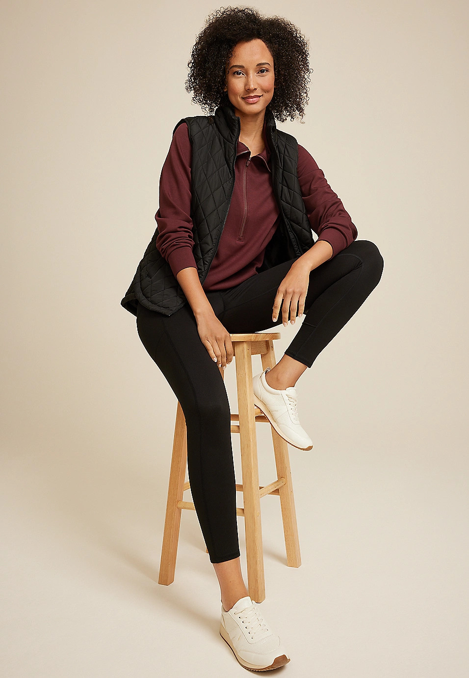 Scuba Half Zip Sweatshirt | Maurices