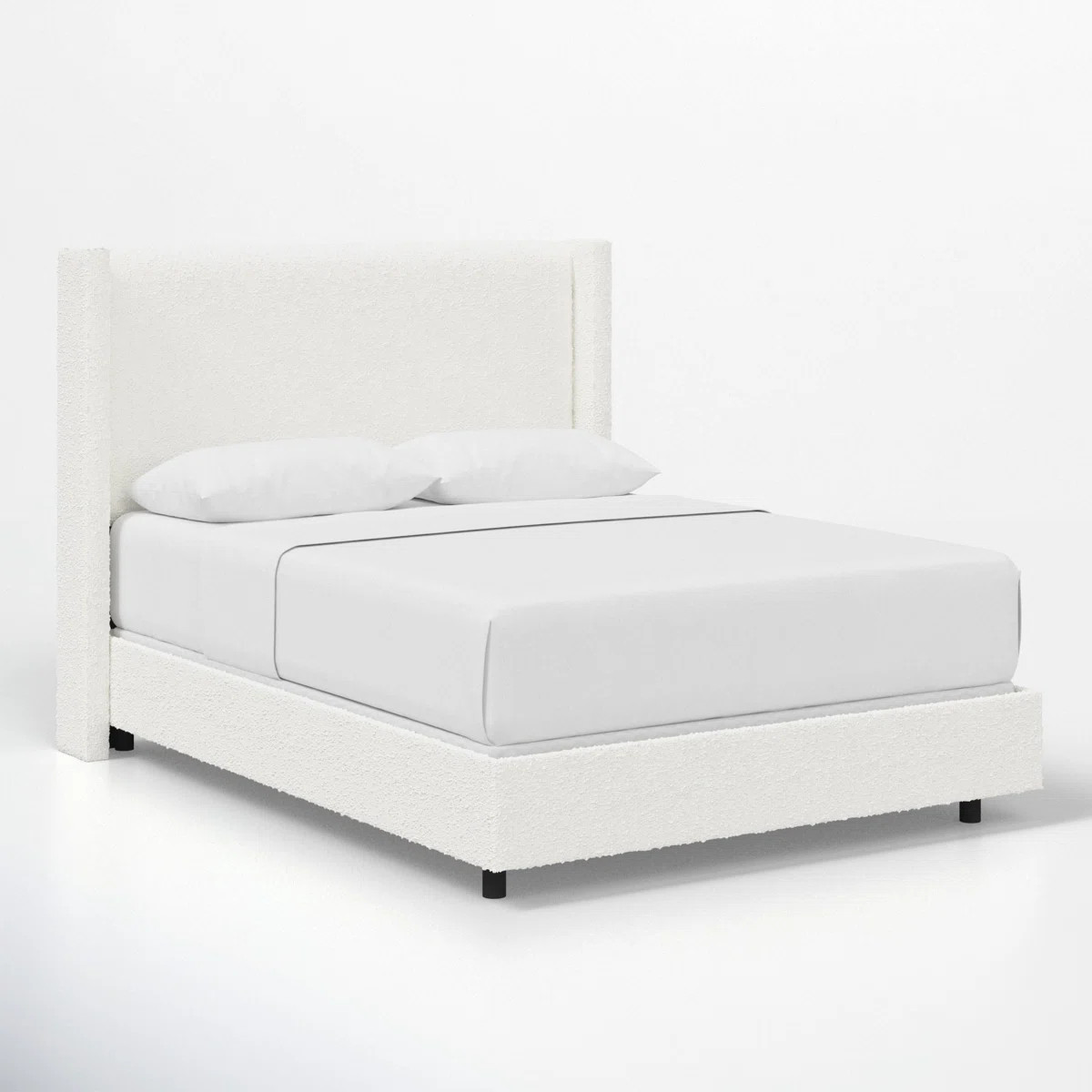 Hanson Upholstered Wingback Bed | Wayfair North America