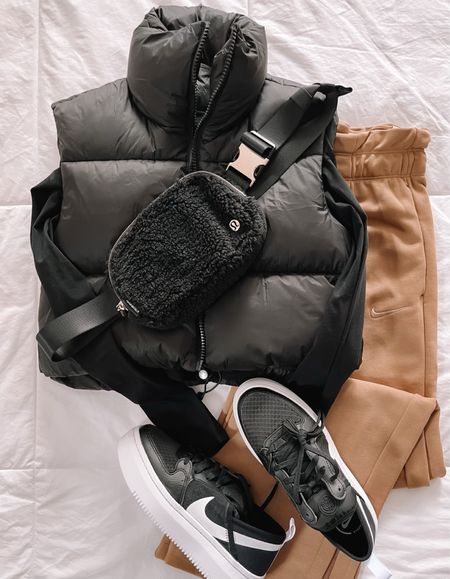 Athleisure outfit ideas, Amazon puffy vest   Now 20% off, comfortable and stylish everyday outfit ideas 

#LTKunder50 #LTKFind #LTKstyletip