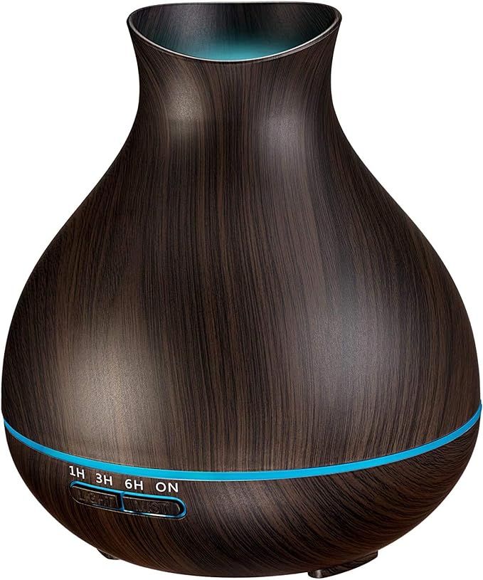 BZseed Aromatherapy Essential Oil Diffuser, 550ml Ultrasonic Fragrant Oil Large Room Humidifier, ... | Amazon (US)