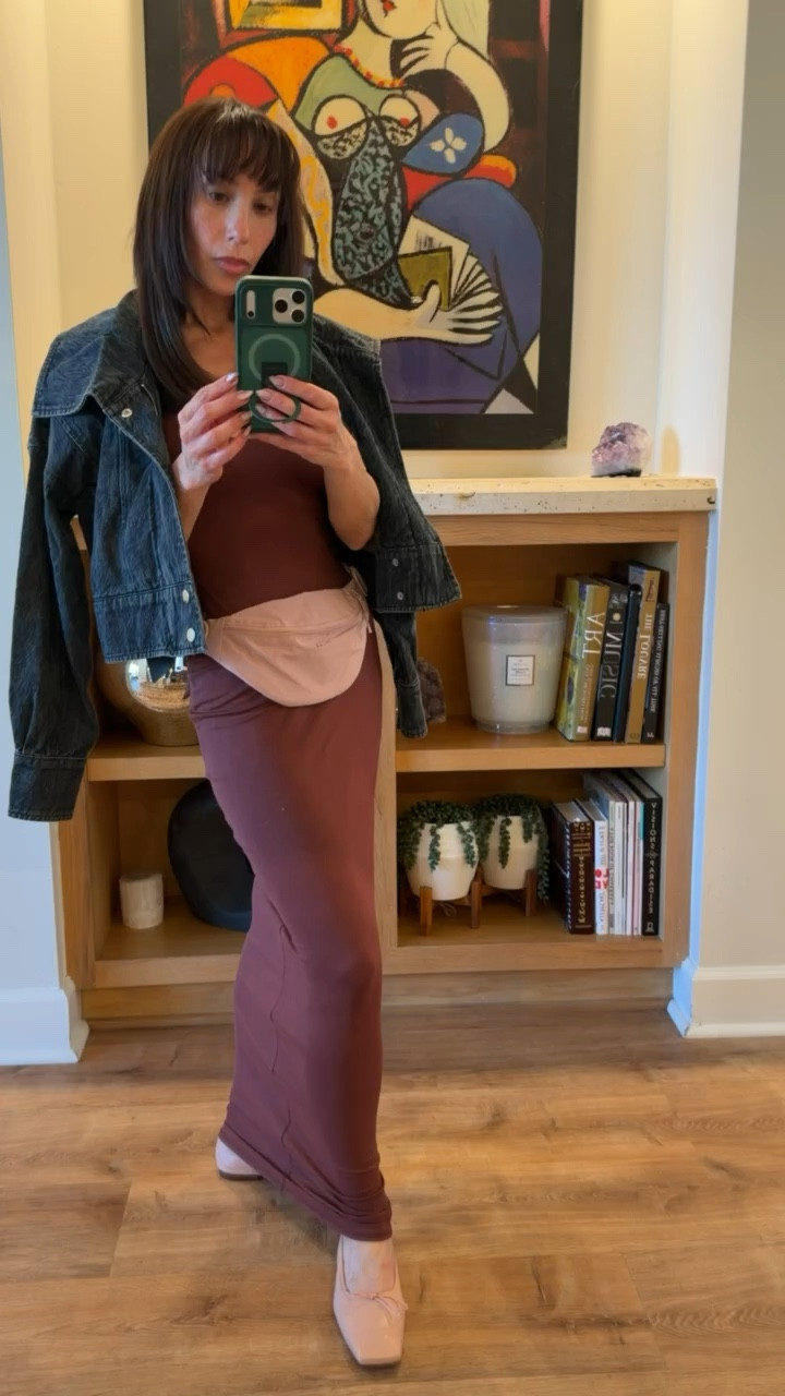 Loving the SKIMS x Nike collab! 🖤 Snagged this cute maxi dress and Danny pack, and layered it with a Zara denim jacket (can’t link this exact one, but I’m sharing similar jackets so you can recreate the look!)



#LTKgrwm #LTKootd #LTKSaleAlert