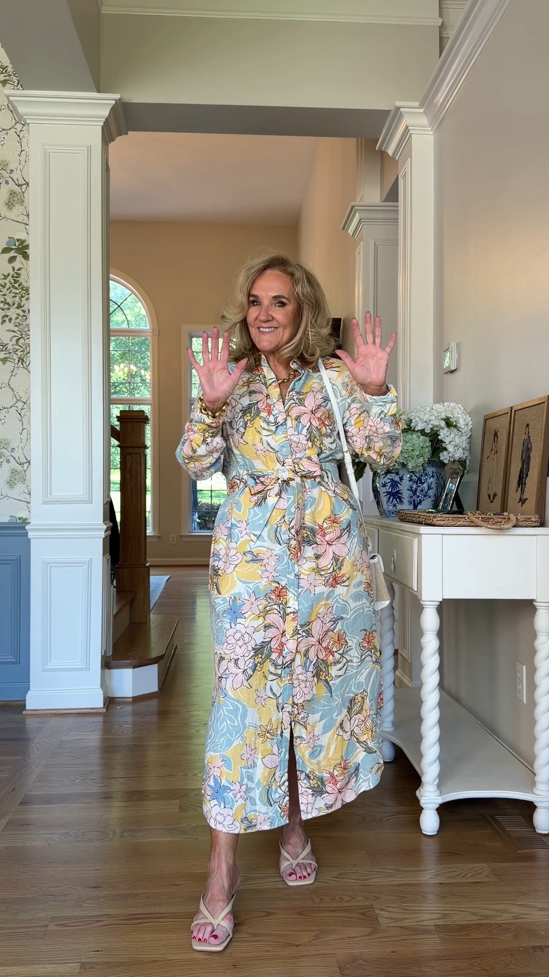 $100 off code JUNEELITES 
I sized up to a 10 
It is gorgeous. Ralph Lauren dress don’t miss this 

Wedding guess linen dress shower dress

#LTKSaleAlert #LTKOver40 #LTKootd