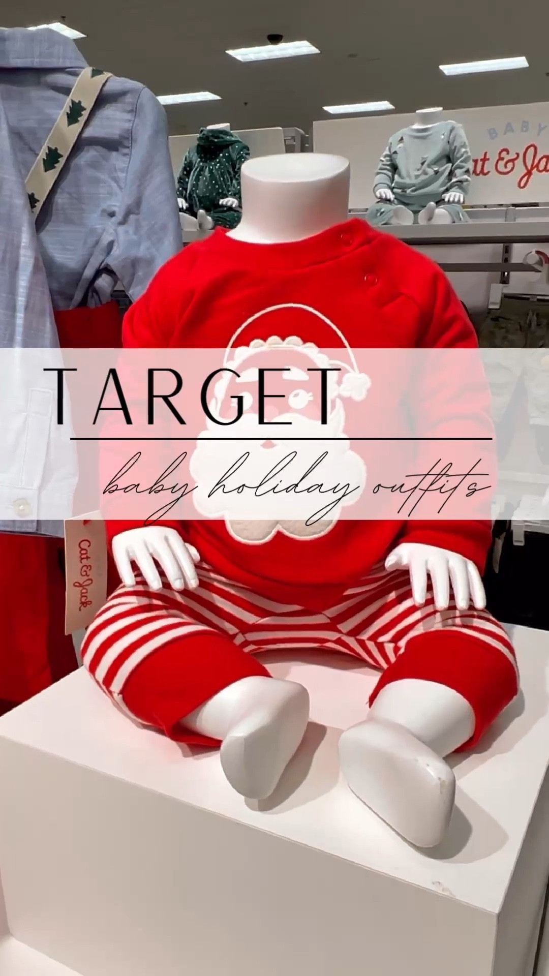 Baby holiday outfits by Cat & Jack from Target! 🌲 These are so cute and adorable! Perfect for those photos with Santa! 🎅🏼

#target #targetkids #targetbaby #targetstyle #targetchristmas #babychristmas #photoswithsanta #santaphotos #babyoutfit #holidayoutfit #babystyle #kidsstyle #christmasstyle #holidaystyle

#LTKHoliday #LTKbaby #LTKkids