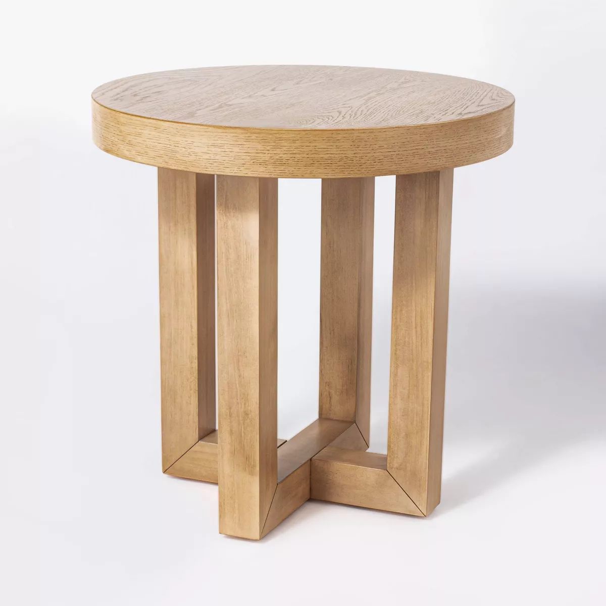 Rose Park Round Wood End Table - Threshold™ designed with Studio McGee | Target