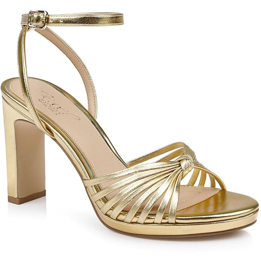 Jewel Badgley Mischka Women's Skylar Heeled Sandal | Amazon (US)
