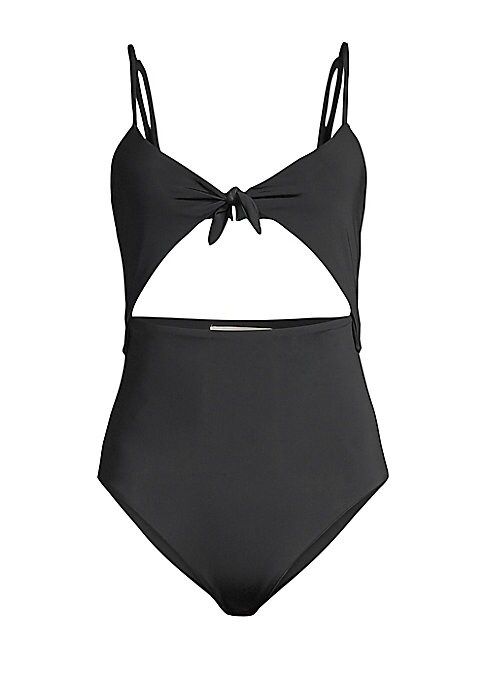 Mara Hoffman Women's Kia One-Piece Bikini - Black - Size XS | Saks Fifth Avenue