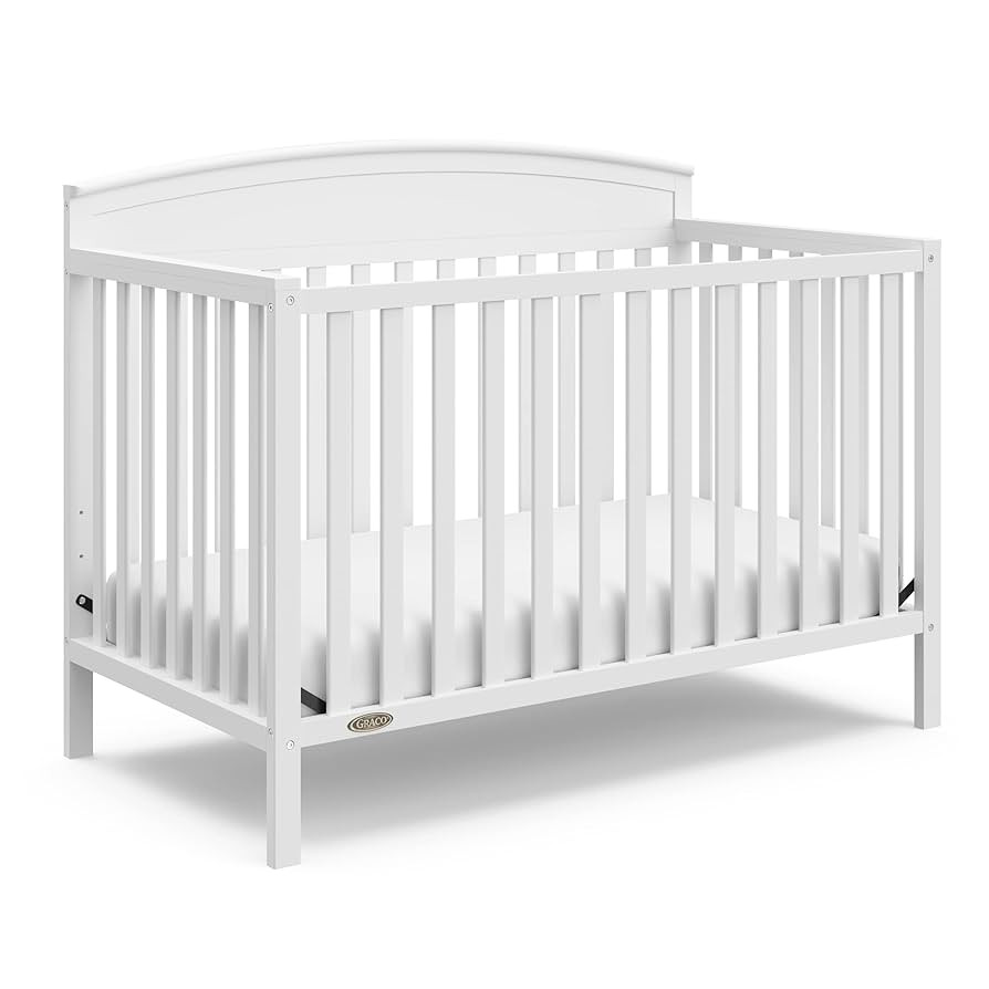 Graco Benton 5-in-1 Convertible Crib (White) – GREENGUARD Gold Certified, Converts from Baby Cr... | Amazon (US)