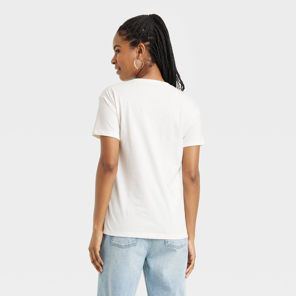 Women's Ford Bronco Short Sleeve Graphic T-Shirt - Off-White | Target