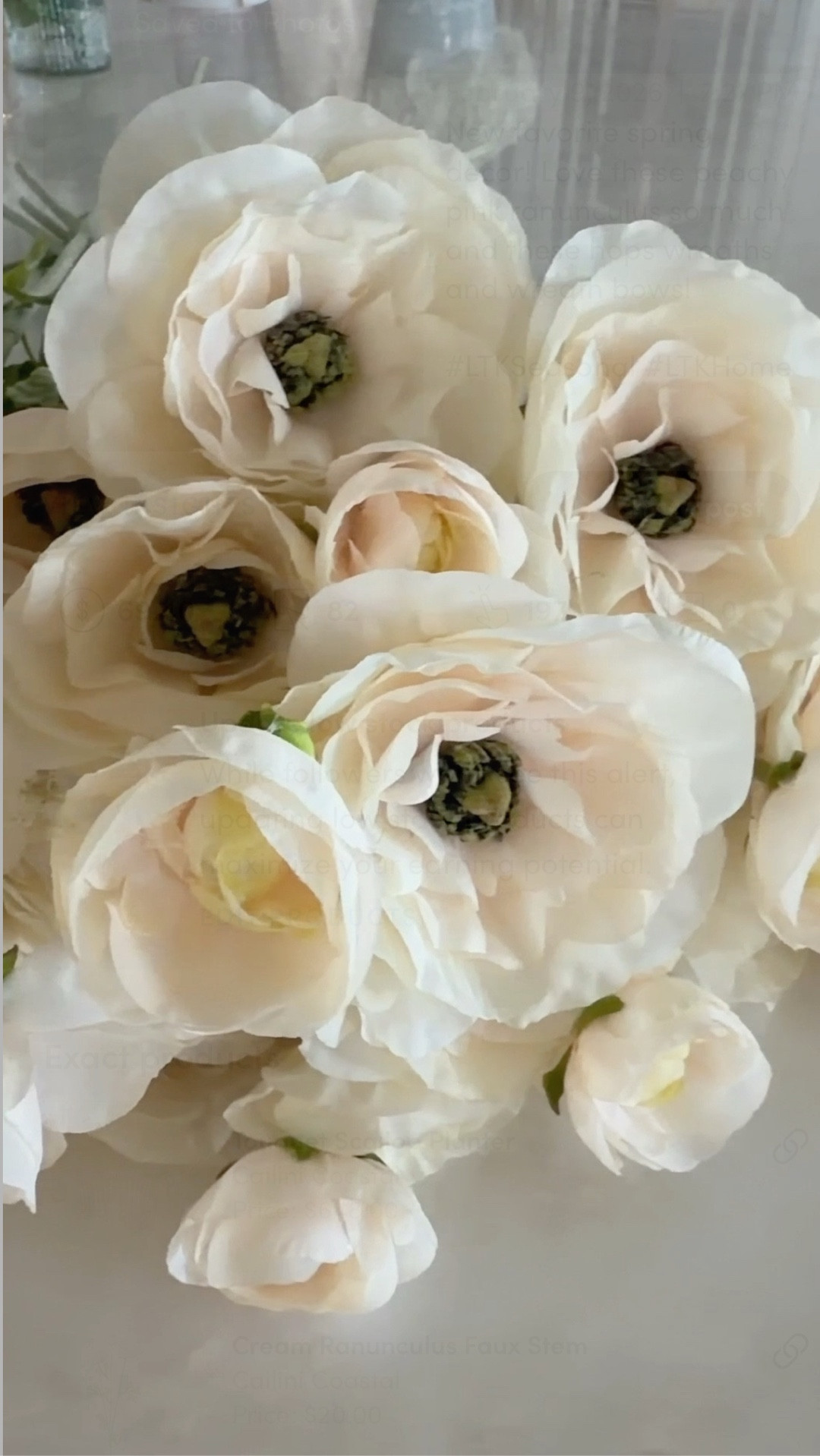 New favorite spring decor! Love these peachy pink ranunculus so much and these hops wreaths and wreath bows! 

#LTKHome #LTKSeasonal