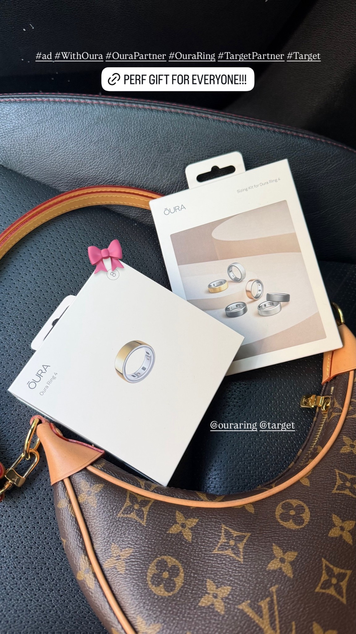 #ad the secret to hitting my wellness goals? The @ouraring! New colors available now + perf for holiday gifting for anyone on your list ✨ @target I’m wearing the color “gold” in size 7 

#WithOura #OuraPartner #OuraRing #TargetPartner #Target @shop.ltk #liketkit


#LTKCyberWeek #LTKHoliday #LTKGiftGuide