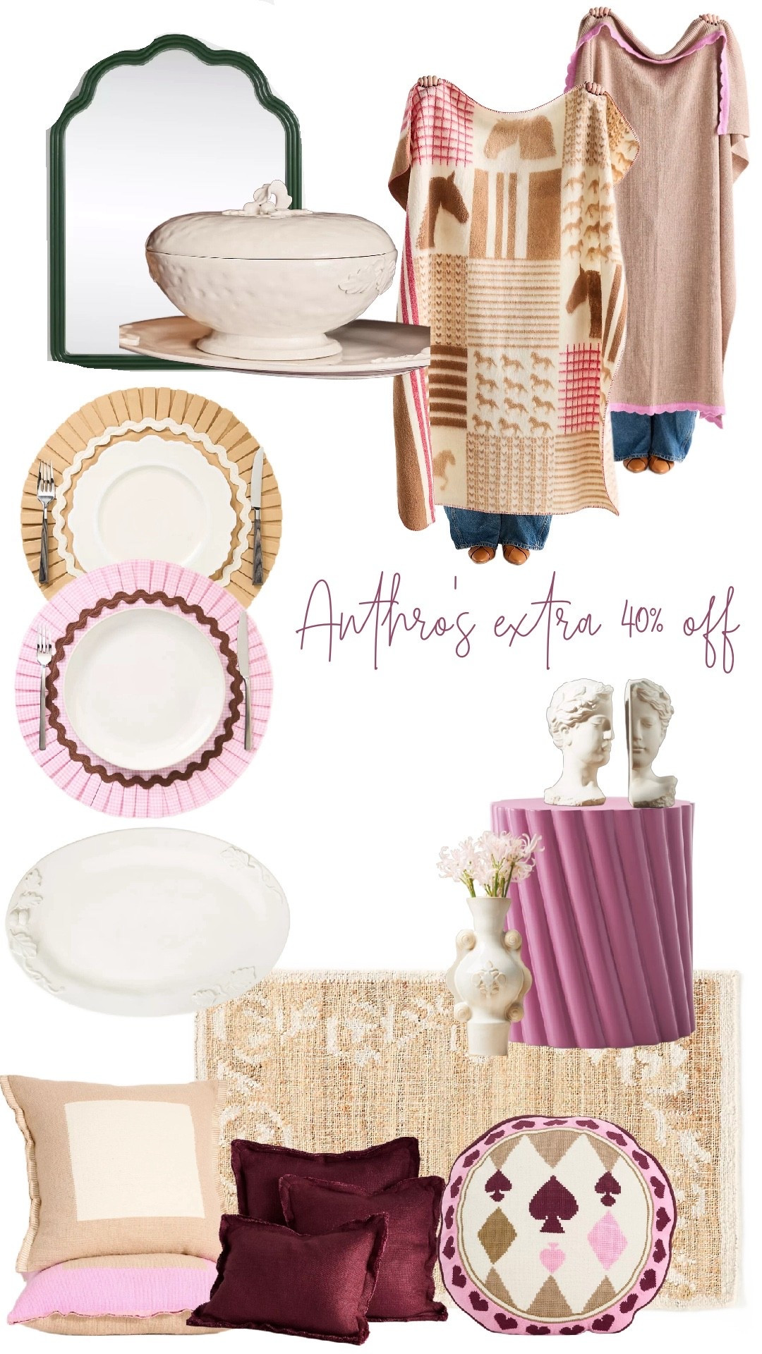 A few cute coordinating pieces from this weekend’s extra 40% off sale!

#LTKSaleAlert #LTKHome #LTKFindsUnder50