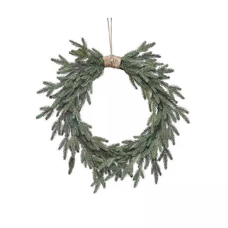 Twine Bound Fir Branch Wreath | Kirkland's Home