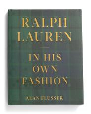 Ralph Lauren In His Own Fashion Book | TJ Maxx