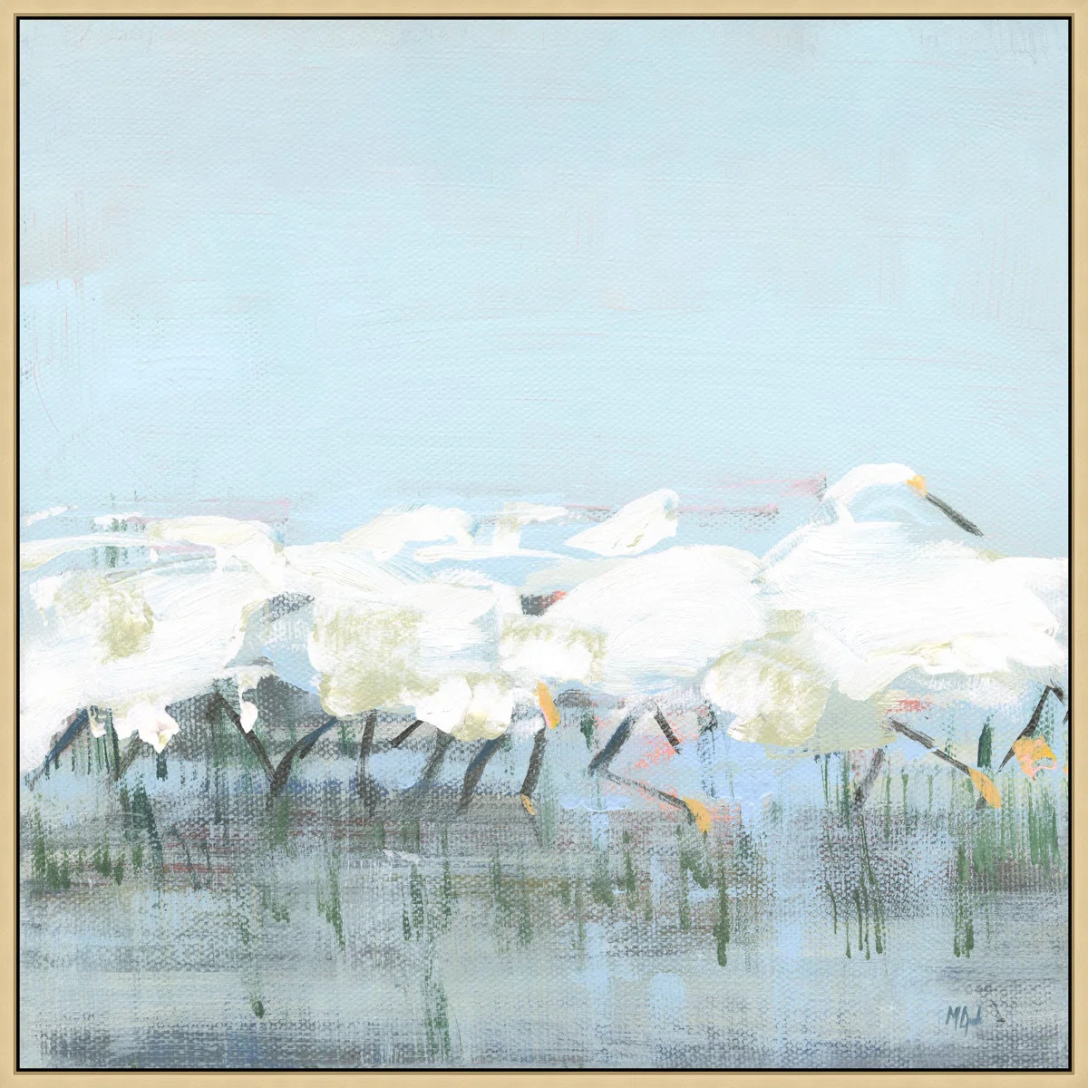 Rushing Birds Print | Perigold