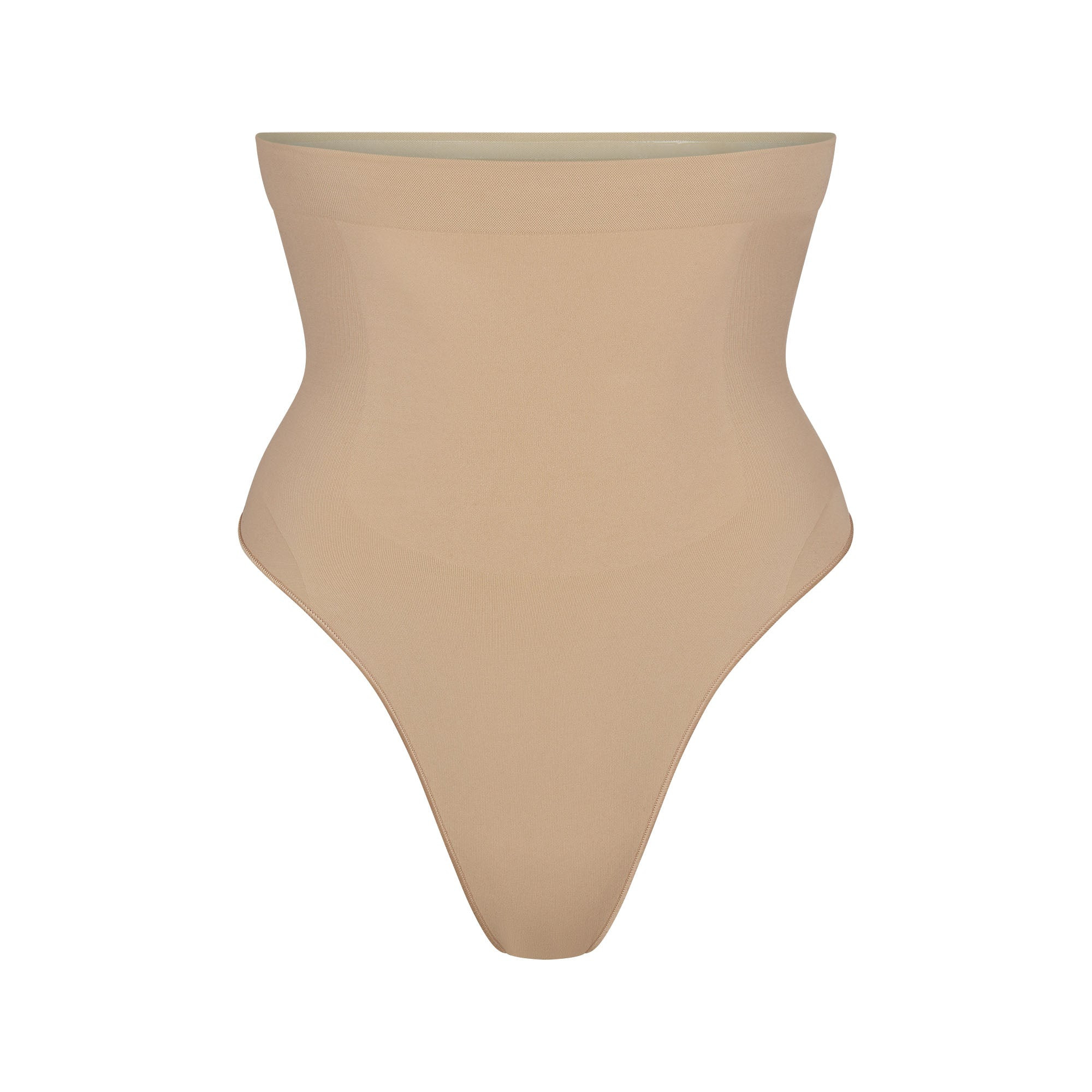 SEAMLESS SCULPT HIGH-WAISTED THONG | CLAY | SKIMS | SKIMS (US)