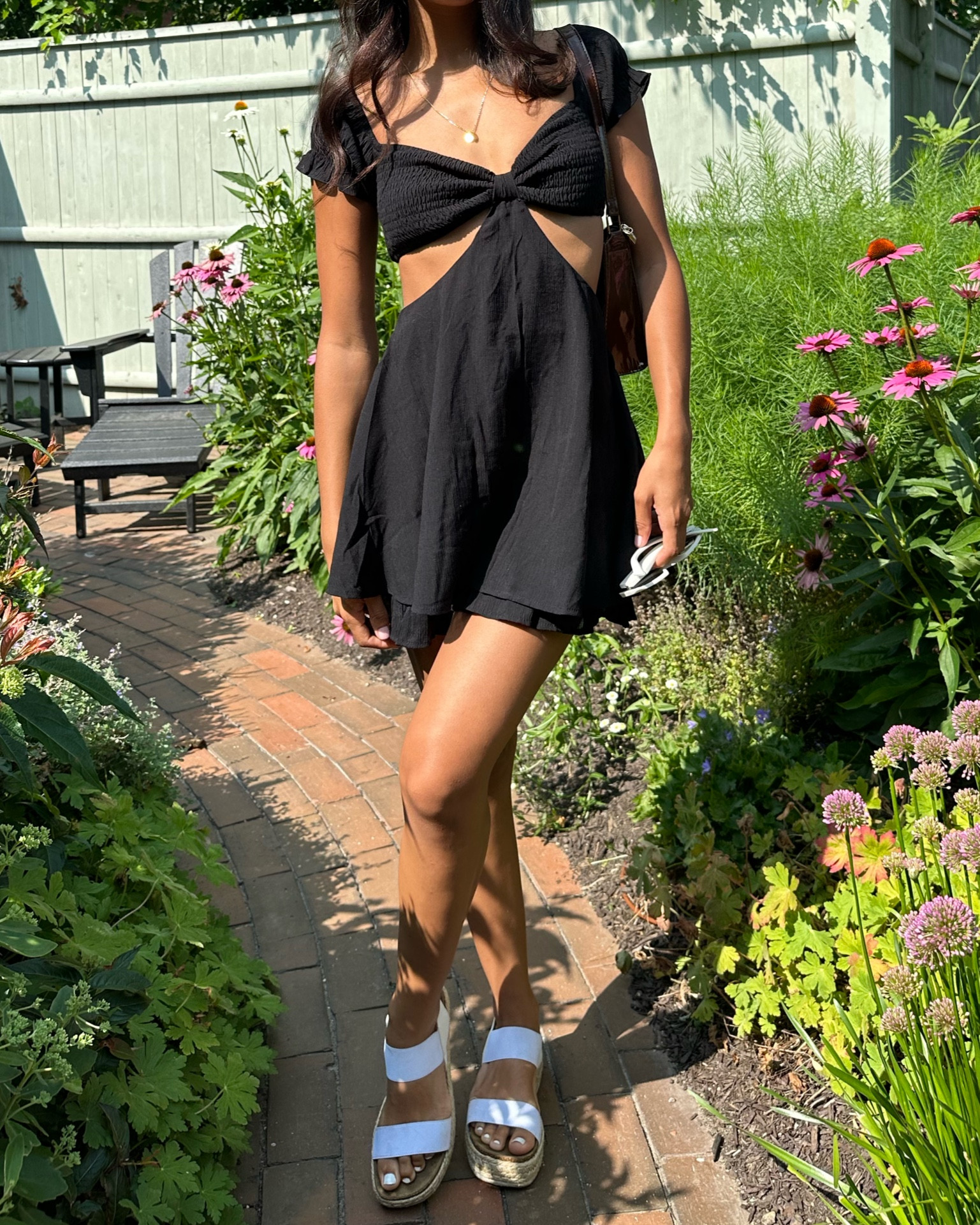 Black romper, black twist front romper, princess polly dress, princess Polly romper, cutout dress, cutout romper, black mini cutout dress, summer dress, summer romper, summer outfit, summer outfits, summer outfit idea, outfit ideas, outfit idea, summer ootd, ootd, casual and cute, summer sandals 

#LTKstyletip #LTKunder100 #LTKFind