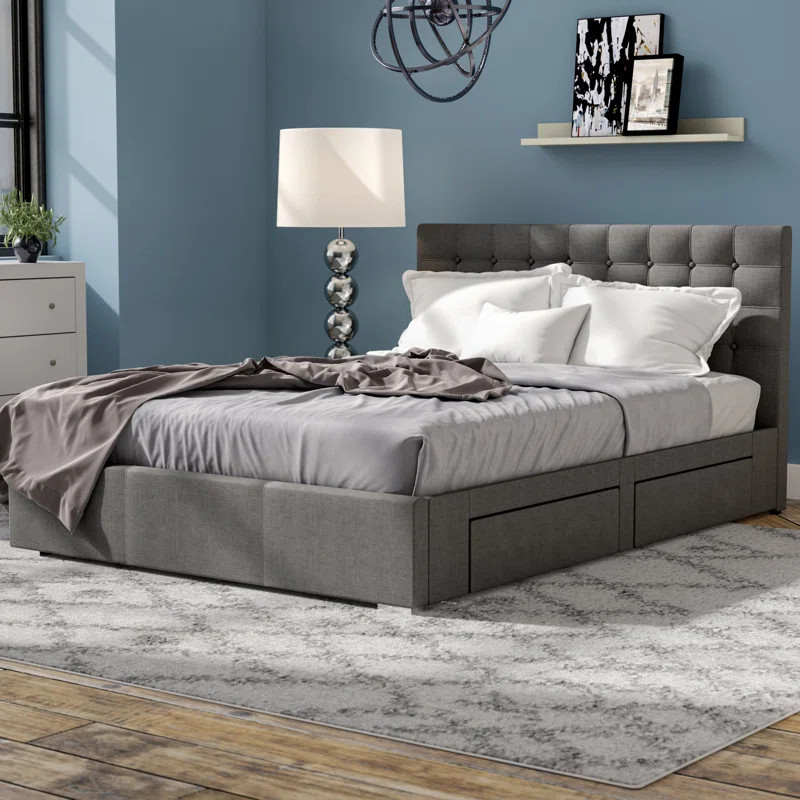 Myrrine Upholstered Storage Platform Bed | Wayfair North America