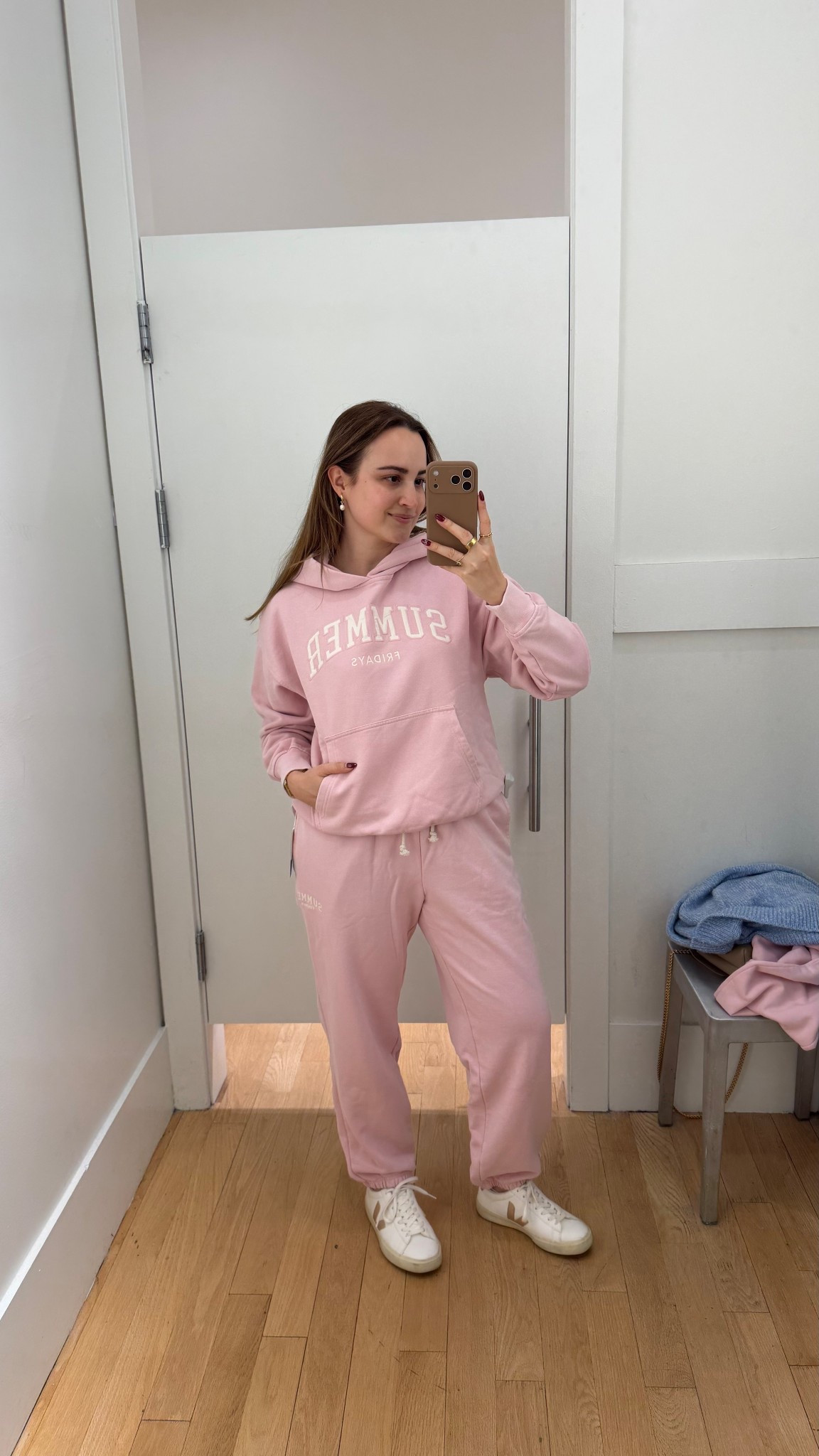 The new gap x summer fridays collection! Perfect cozy pieces for the homebodies

wearing XS on the hoodie and S on the sweatpants 



#LTKFindsUnder100