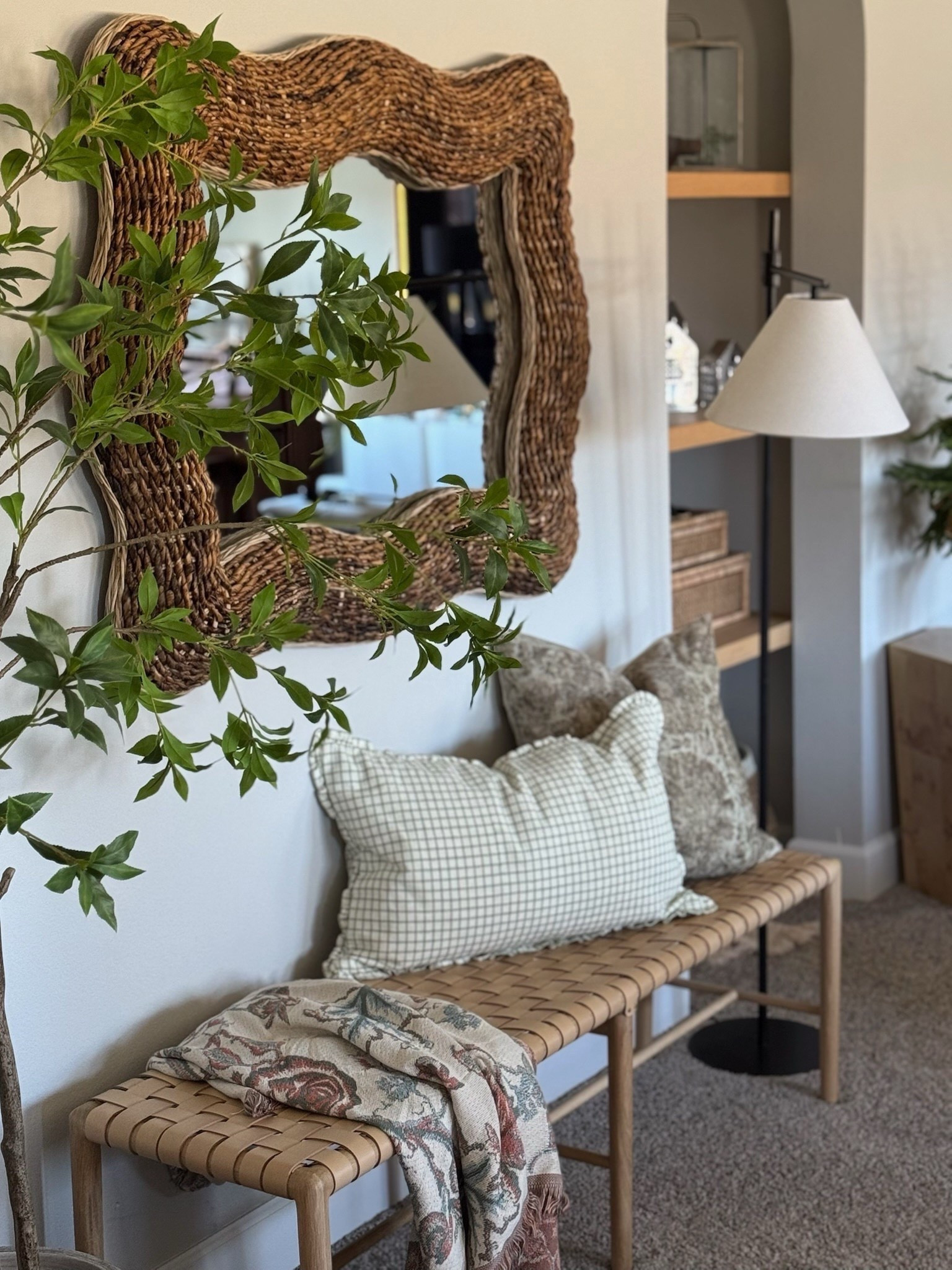 I’m convinced there is no prettier mirror than this one! The size, weight, texture, and tone are all so good! On sale for Way Day 4/25-4/27! 

#LTKHome #LTKSaleAlert