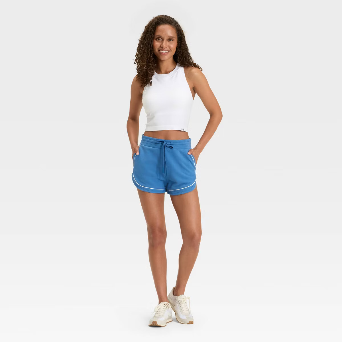Women's French Terry Piped Shorts - JoyLab™ | Target