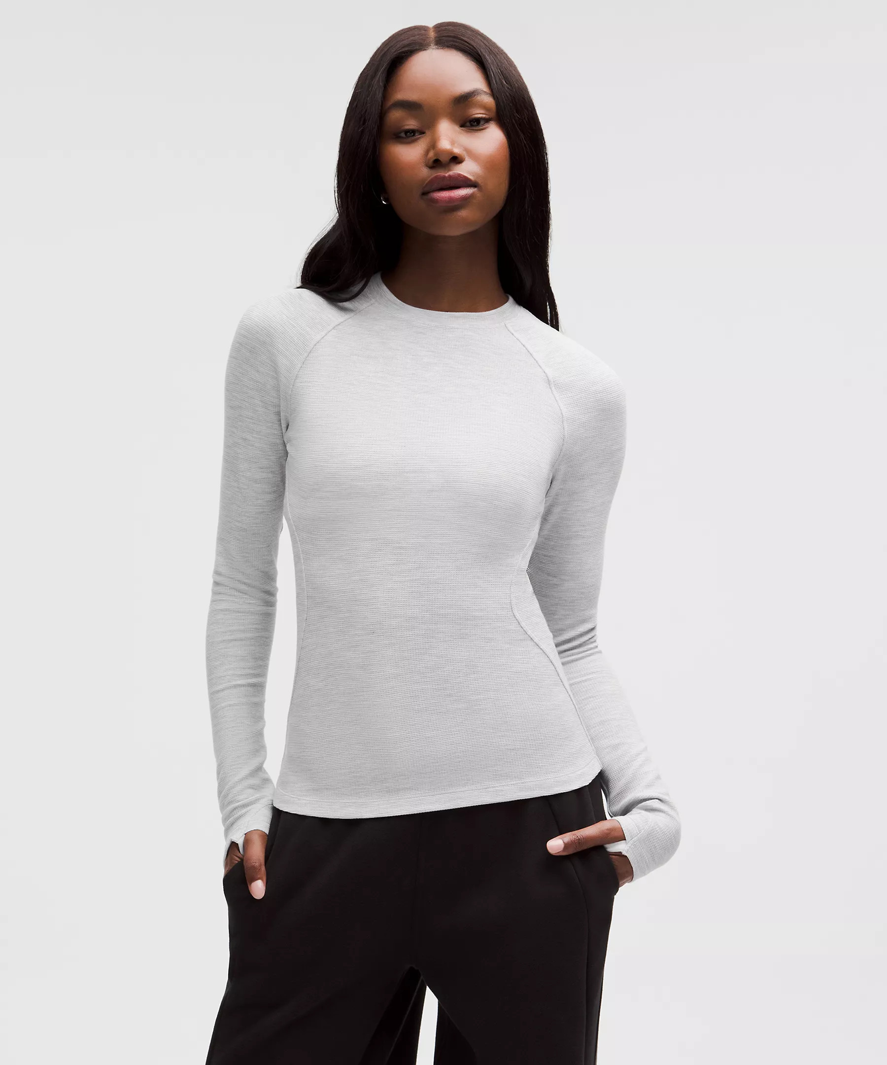 Waffle-Knit Crewneck Base Layer | Lululemon (US)