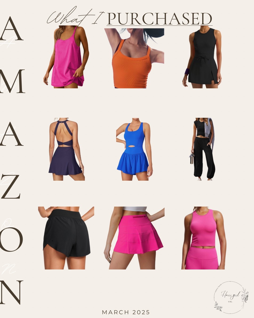 Gearing up for an active spring and summer , I LIVE in active wear in the warmer months and these are all pieces I bought last season , this year I’m adding new colors ! 

Amazon 
Amazon active wear 
Free people inspired 
Lululemon inspired 

#LTKActive #LTKFindsUnder100 #LTKSeasonal