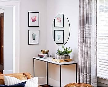 Better Bevel 36" x 36" Frameless Round Mirror | Polished Edge | Amazon (US)