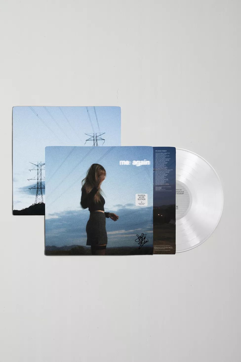 Sasha Alex Sloan - Me Again Signed Limited LP | Urban Outfitters (US and RoW)