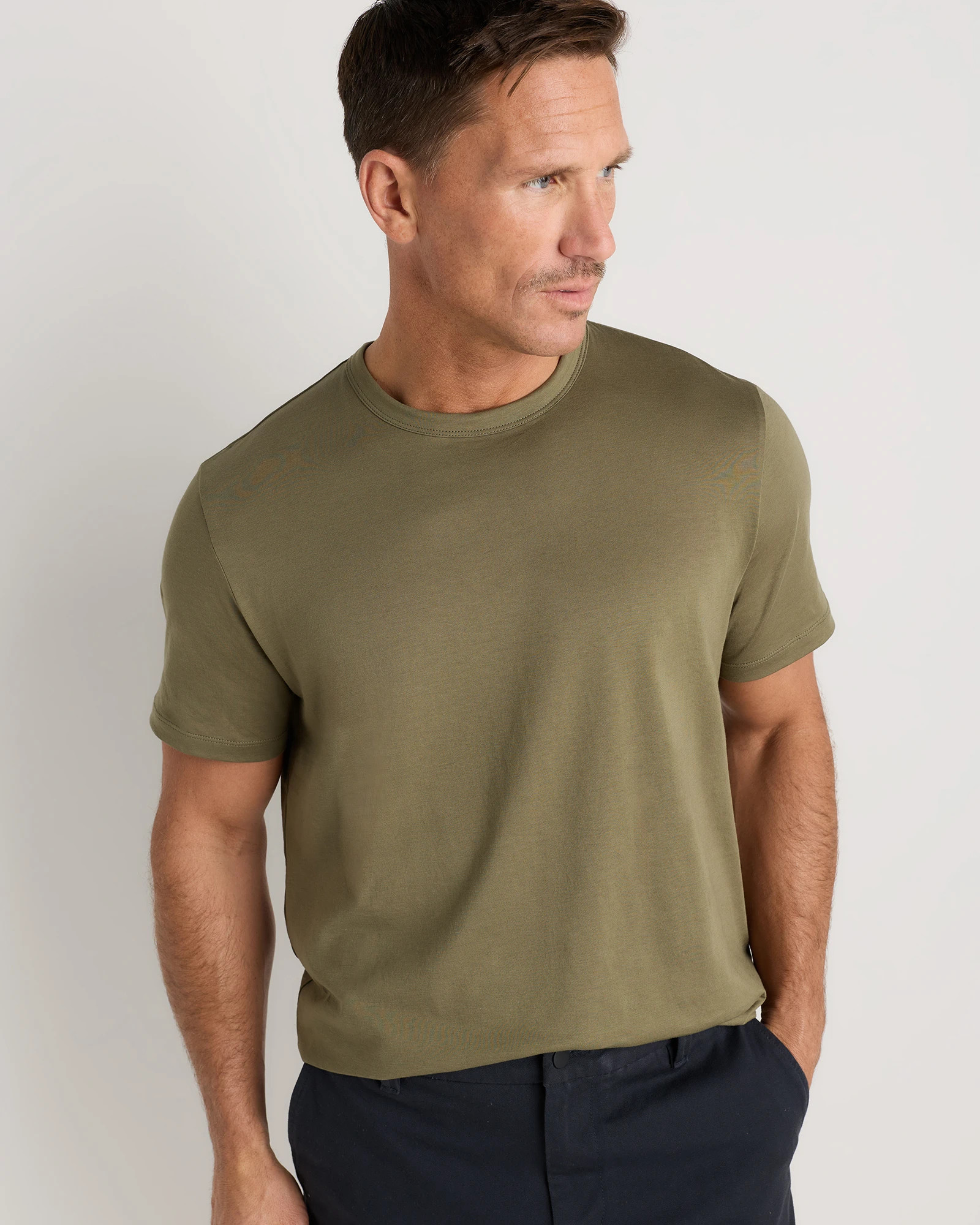 Quince | Men's 100% Pima Cotton Luxe Touch T-Shirt in Deep Navy, Size XL | Quince