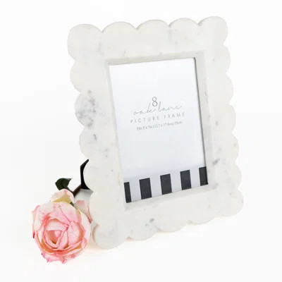 Scalloped Marble 5X7 Picture Frame | Wayfair North America