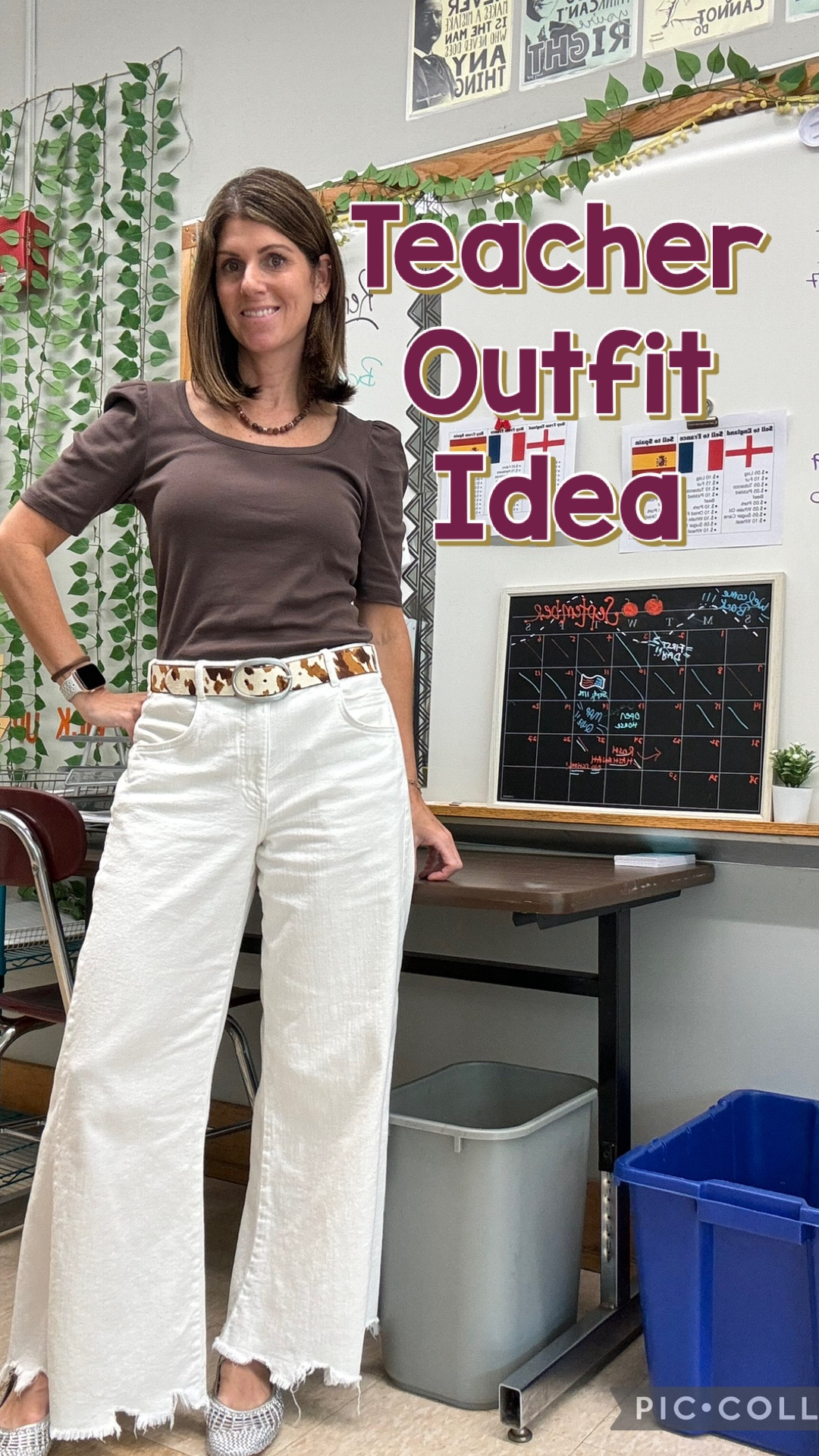 Cow print is the new neutral #teacheroutfit #cowprint #madewell #anthropologie #brownlooks #browntop

#LTKSeasonal #LTKStyleTip #LTKOver40