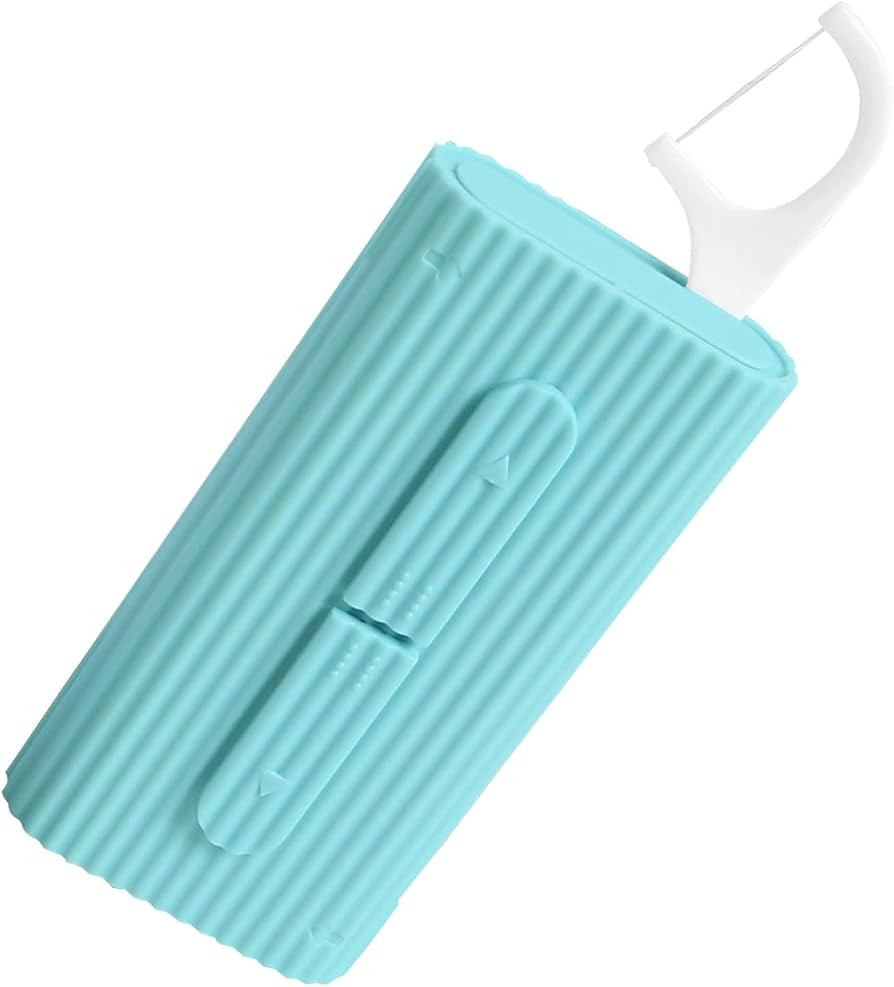Dental Floss Portable Case, Storage 10 Picks Adult Floss in Box. The Best Tool for Cleaning Teeth... | Amazon (US)