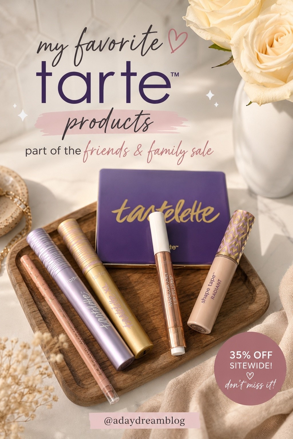 These are all my favorite Tarte products I use and love!

#LTKdayinmylife #LTKSaleAlert #LTKBeauty