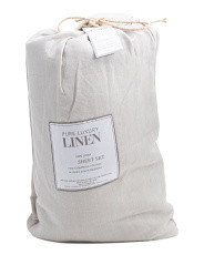 Made In India Belgian Linen Sheet Set | TJ Maxx