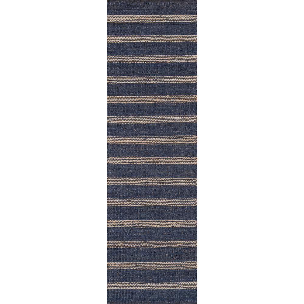 Novogratz by Momeni Montauk Lighthouse Navy 2 ft. 3 in. X 8 ft. Indoor Runner Rug, Blue | The Home Depot