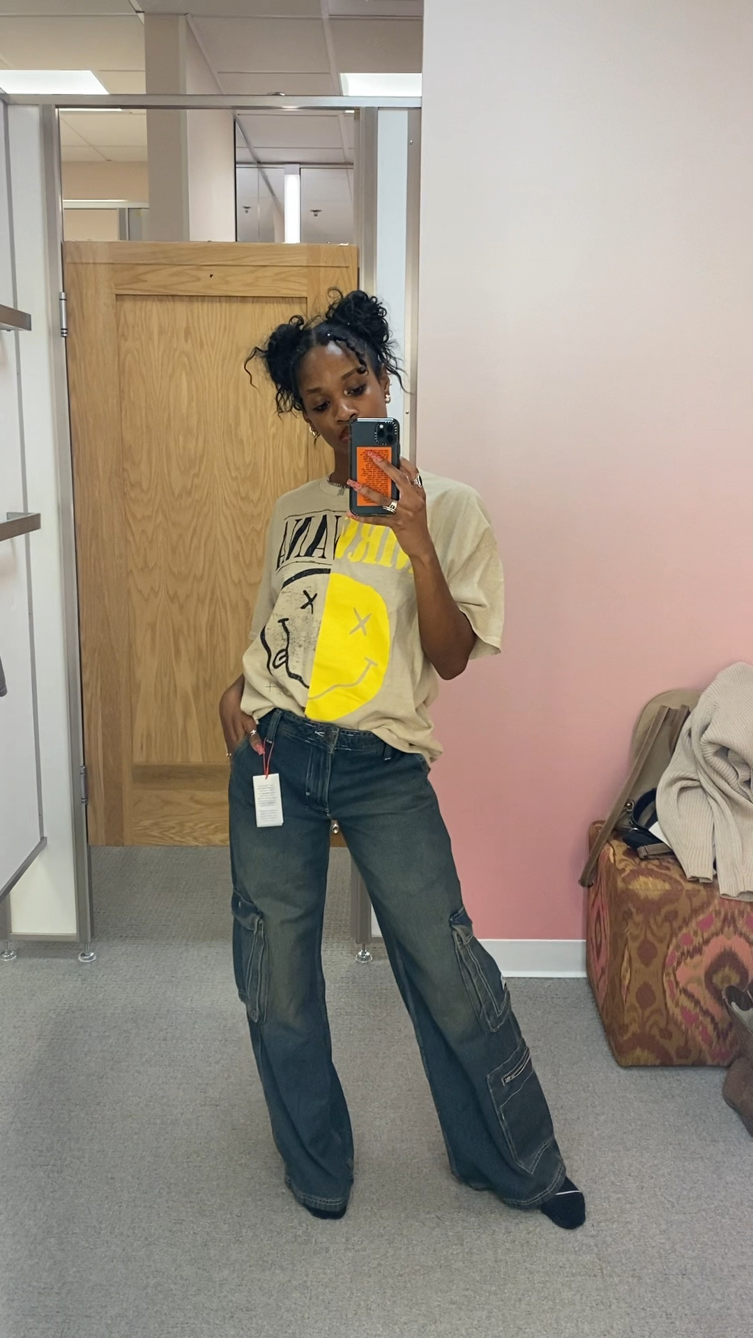 Oversized band tee and cargo pants are never a bad idea. Ever 

#LTKVideo #LTKSeasonal #LTKstyletip