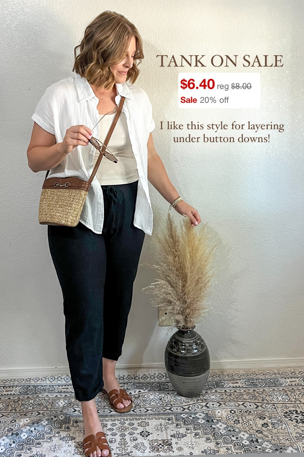 Tanks on sale// 20% off this week!

wearing L (tts)

#LTKSaleAlert #LTKSummerSales #LTKMidsize