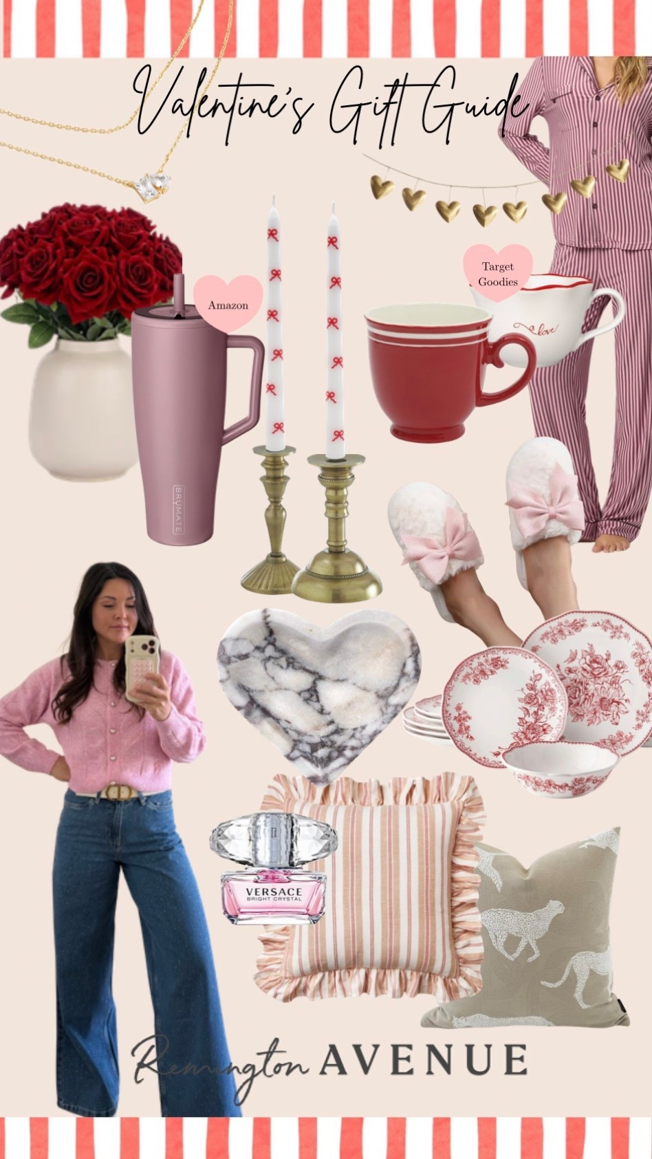 My Valentines Day Gift Guide to make this years Vday special and simple 
Heart decor
Marble table hearts
Valentines pillows
Dish set
Cute mugs
Cozy Earth pajamas
Faux flowers
Jewelry
Perfume- on sale!
Cute candles
Brumate
#LTKValentines
#LTKHoliday
#LTKGiftGuide