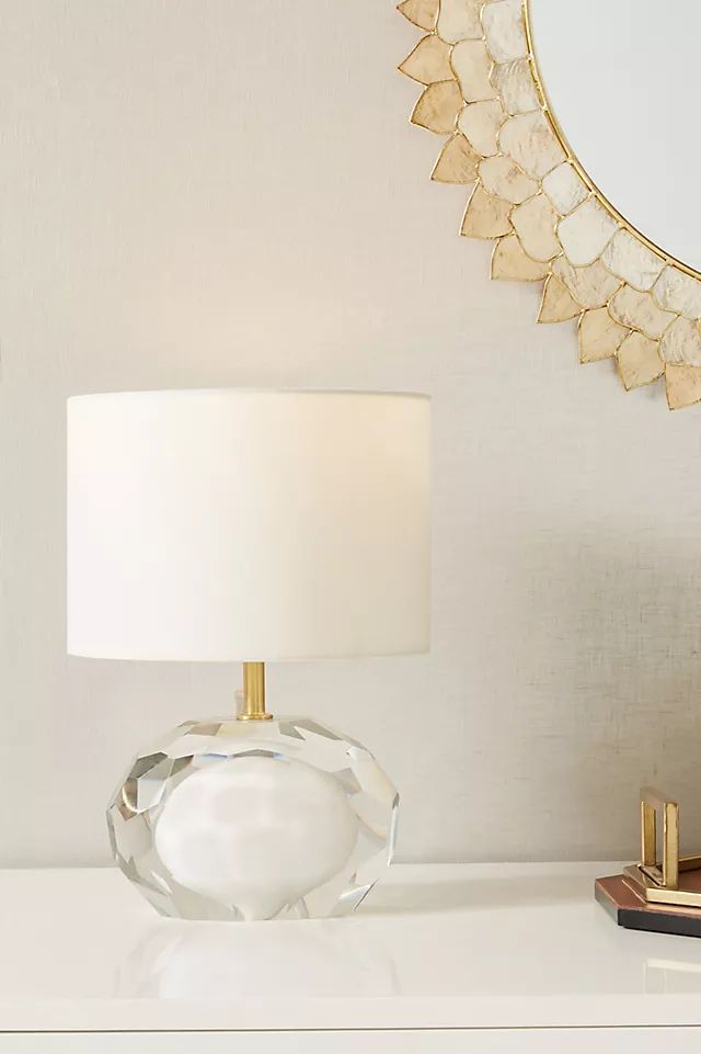 Mara Faceted Table Lamp | Anthropologie (US)