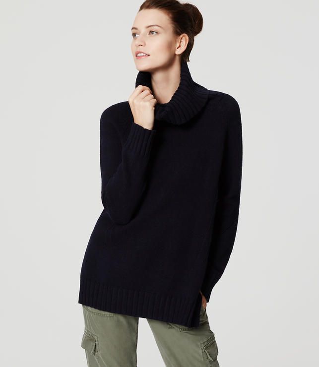 Cowl Sweater Tunic | LOFT | Loft