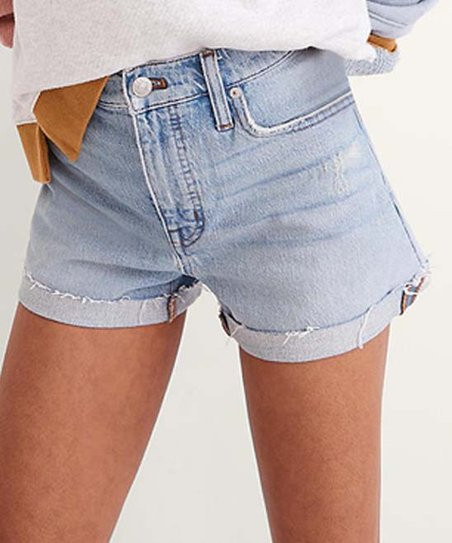 Madewell Astell Wash High-Rise Denim Shorts - Women | Zulily